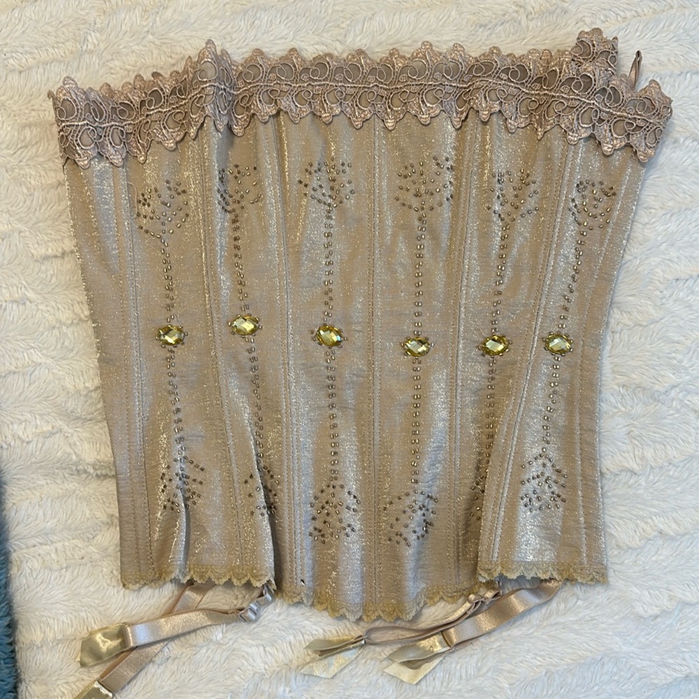 Never worn Frederick’s of Hollywood corset